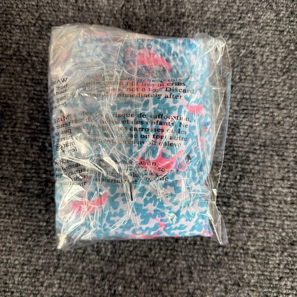 Chubbies Yth Swim Trunks Sz XL 18/20 Pink Blue Flamingos Lined With Pockets NEW